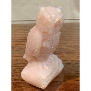 Vintage Boyd Glass Pink Owl Figurine List